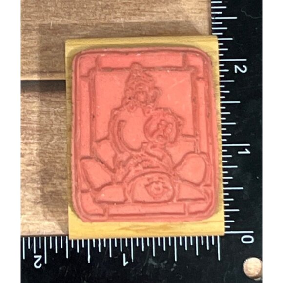 HAMPTON ART STAMPS RS4712 PENGUIN BEAR SNOWMAN RUBBER STAMP BY SIMPLY SHELLY - Picture 2 of 5